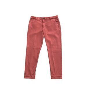 AG Adriano‎ Goldschmied The Caden Ankle Trouser Rust Tailored Womens 31R Cotton